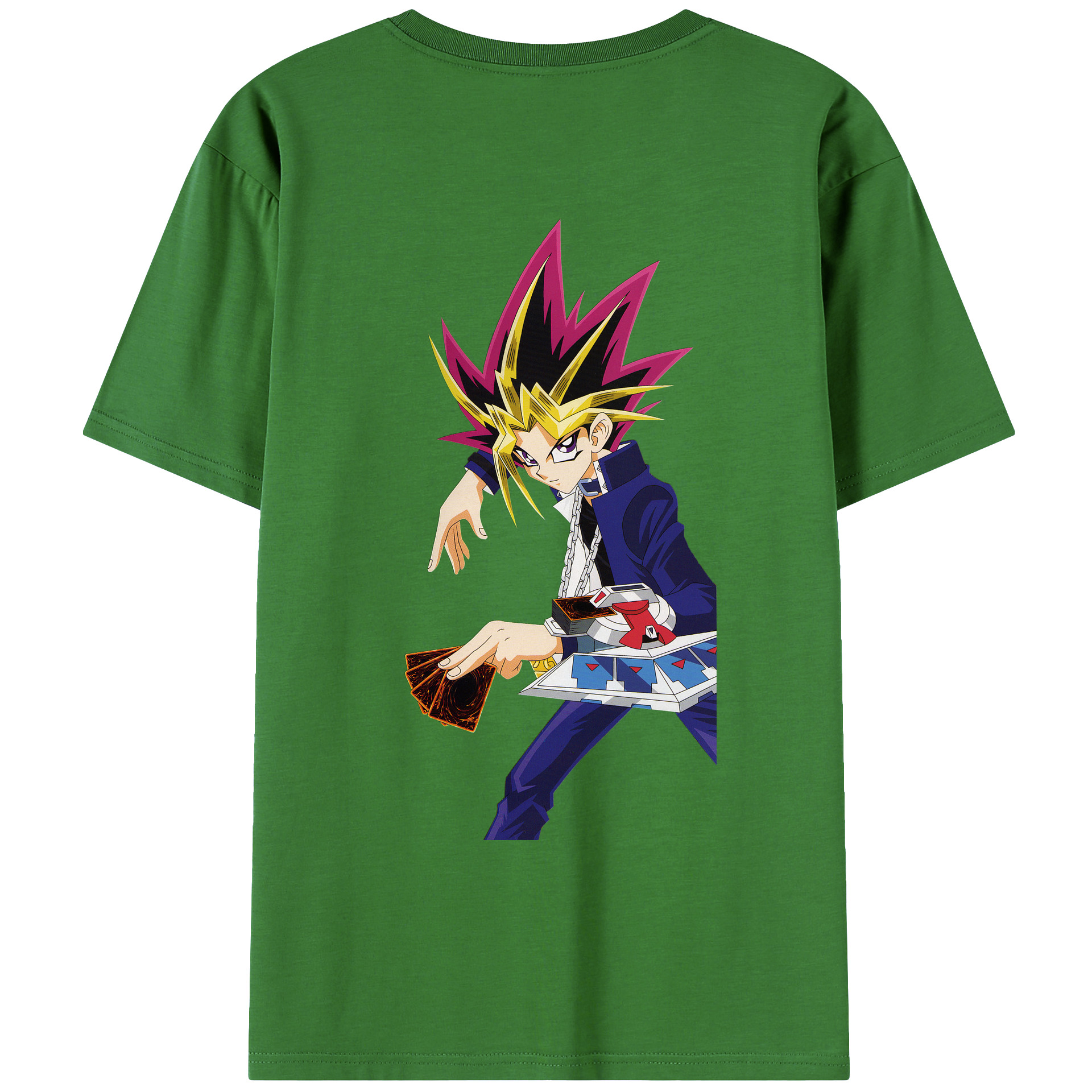 （画像用） 遊☆戯☆王 Yu-Gi-Oh! レディース半袖Tシャツ(バックプリント)